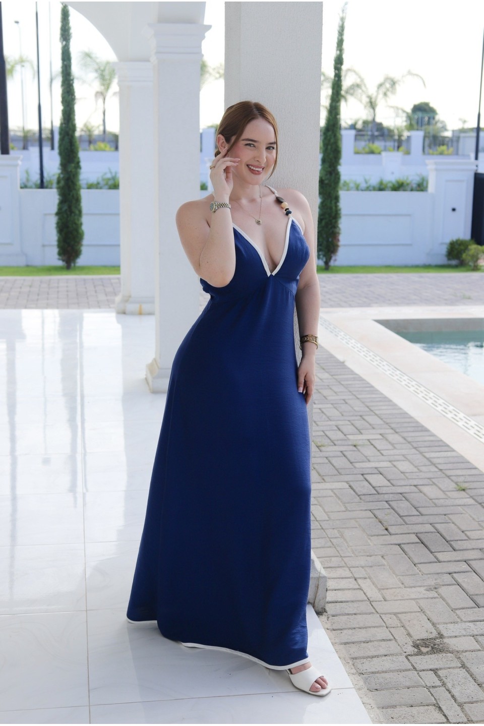 Nerina Dress - Aguamarina