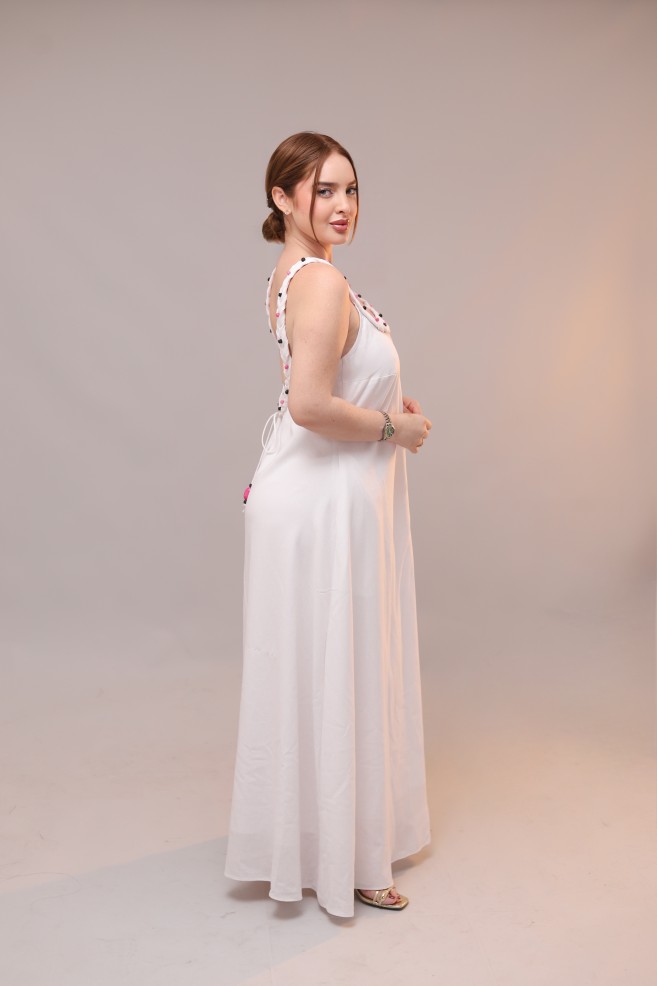 Petra Dress Beige